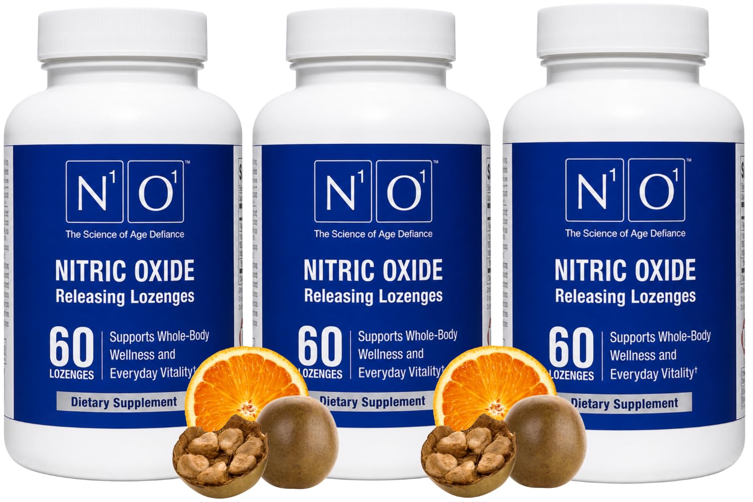 Amazon.com: N1O1 Nitric Oxide Lozenges, 180 Count, 90-Day Supply